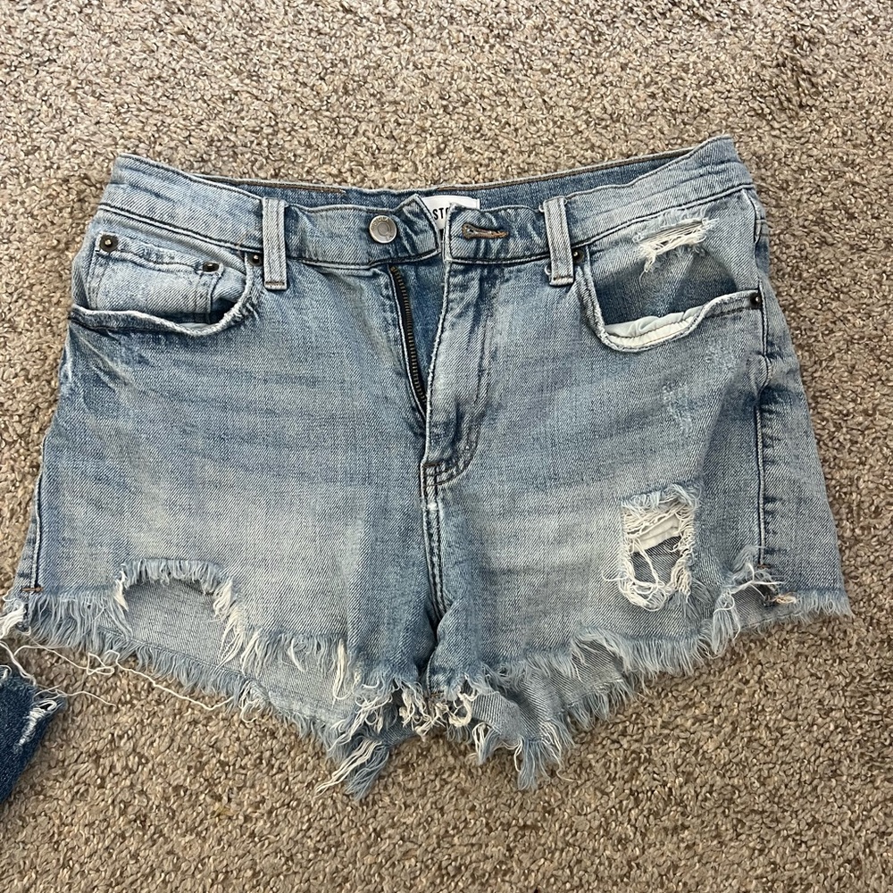 PISTOLA NOVA HIGH RISE CUT OFF SHORT